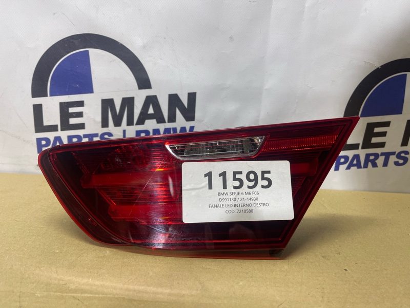 Фонарь в крышку багажника задний правый BMW 6 F06