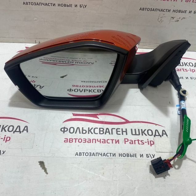Зеркало левое Шкода Октавия а8 5E4857501P2Y