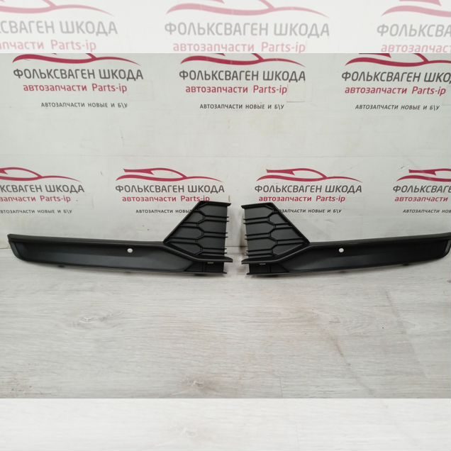 Комплект накладок птф Шкода Рапид рестайлинг