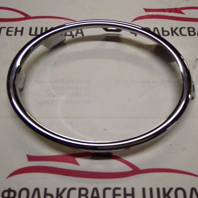 Хром туманки правой Golf6 Caddy Golf+ Tiguan