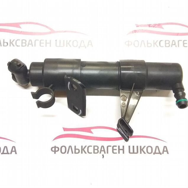 Форсунка омывателя фар правая с цилиндром Touareg