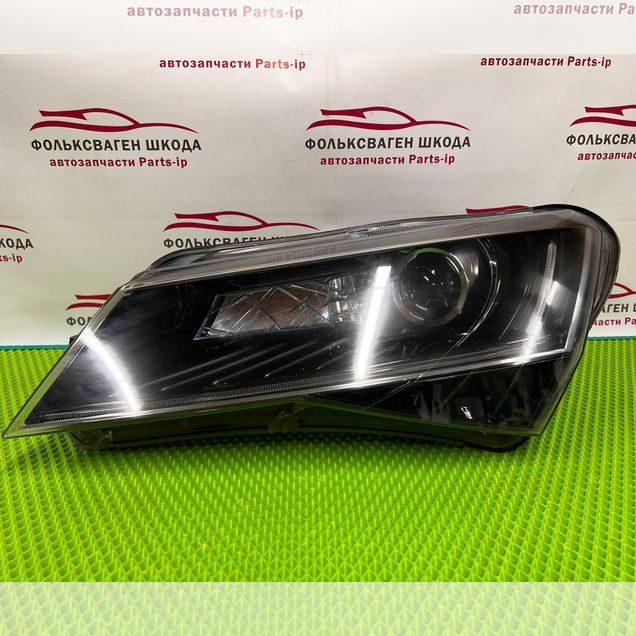 Фара левая Skoda superb