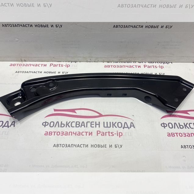 Планка над фарой метал левая Polo 6