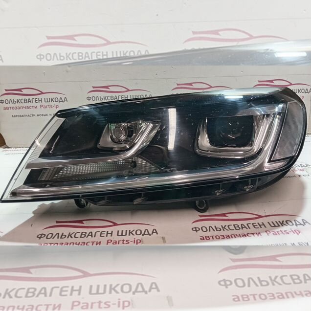Фара передняя левая ксенон Туарег нф рестайлинг бу