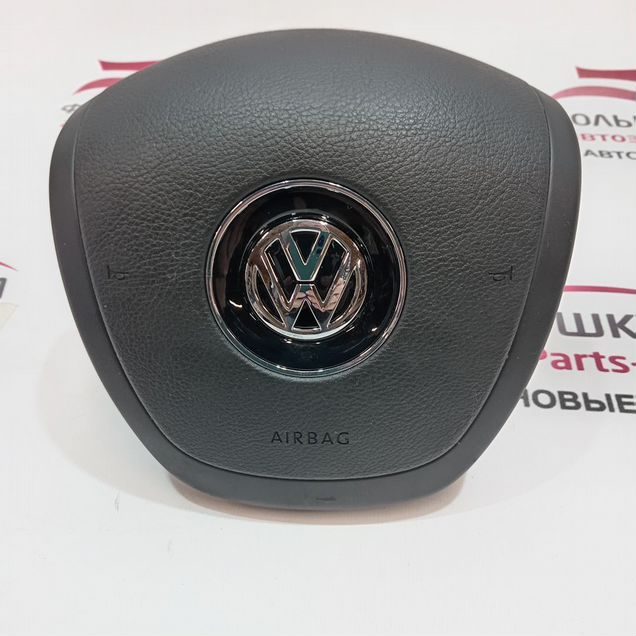 Подушка в руль черная Volkswagen Touareg NF 2010