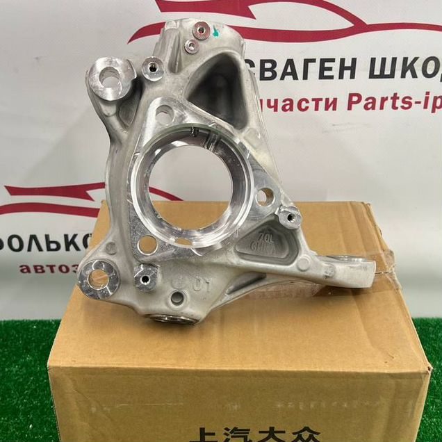 Поворотный кулак передний левый Volkswagen Skoda