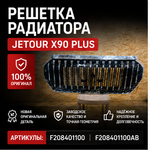 Решетка радиатора Jetour X90 Plus оригинал
