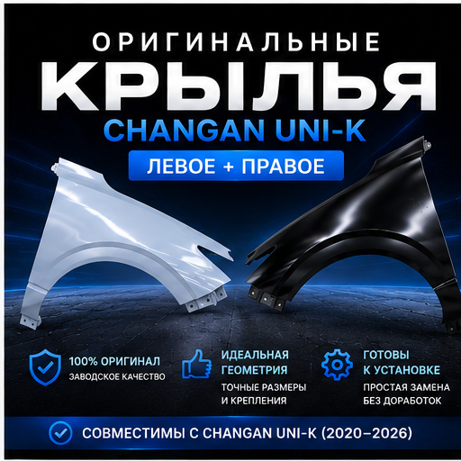 Крыло переднее оригинал Changan UNI-K Левое/Правое