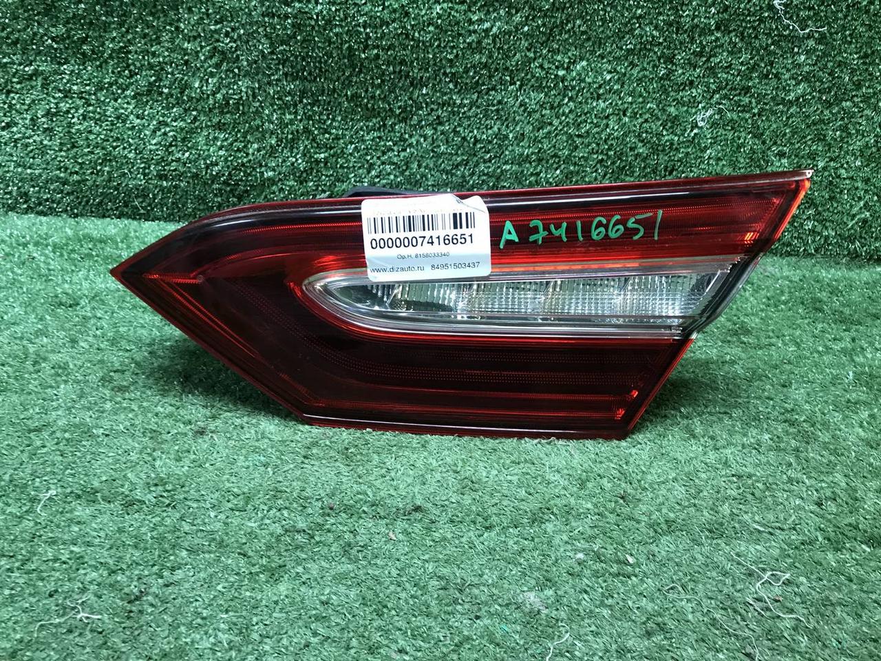 Фонарь правый внутр. Toyota Camry 8 XV70 17-нв LED