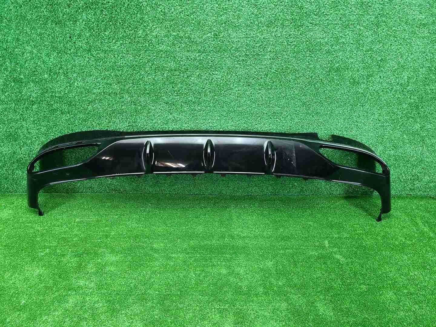 Юбка заднего бампера Mercedes S W223 (20-нв) AMG