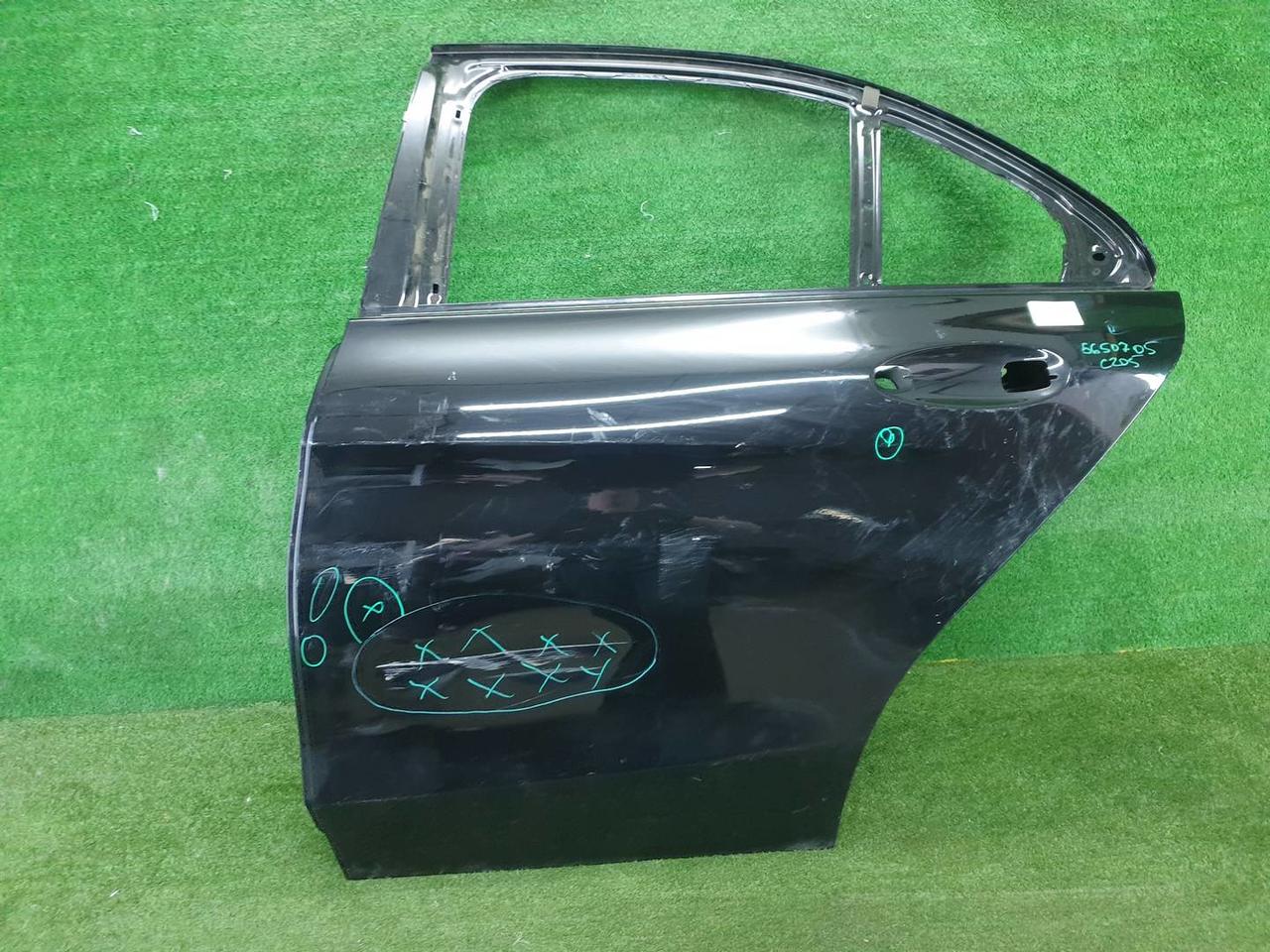 Дверь задняя левая Mercedes C W205 (2014-2023)
