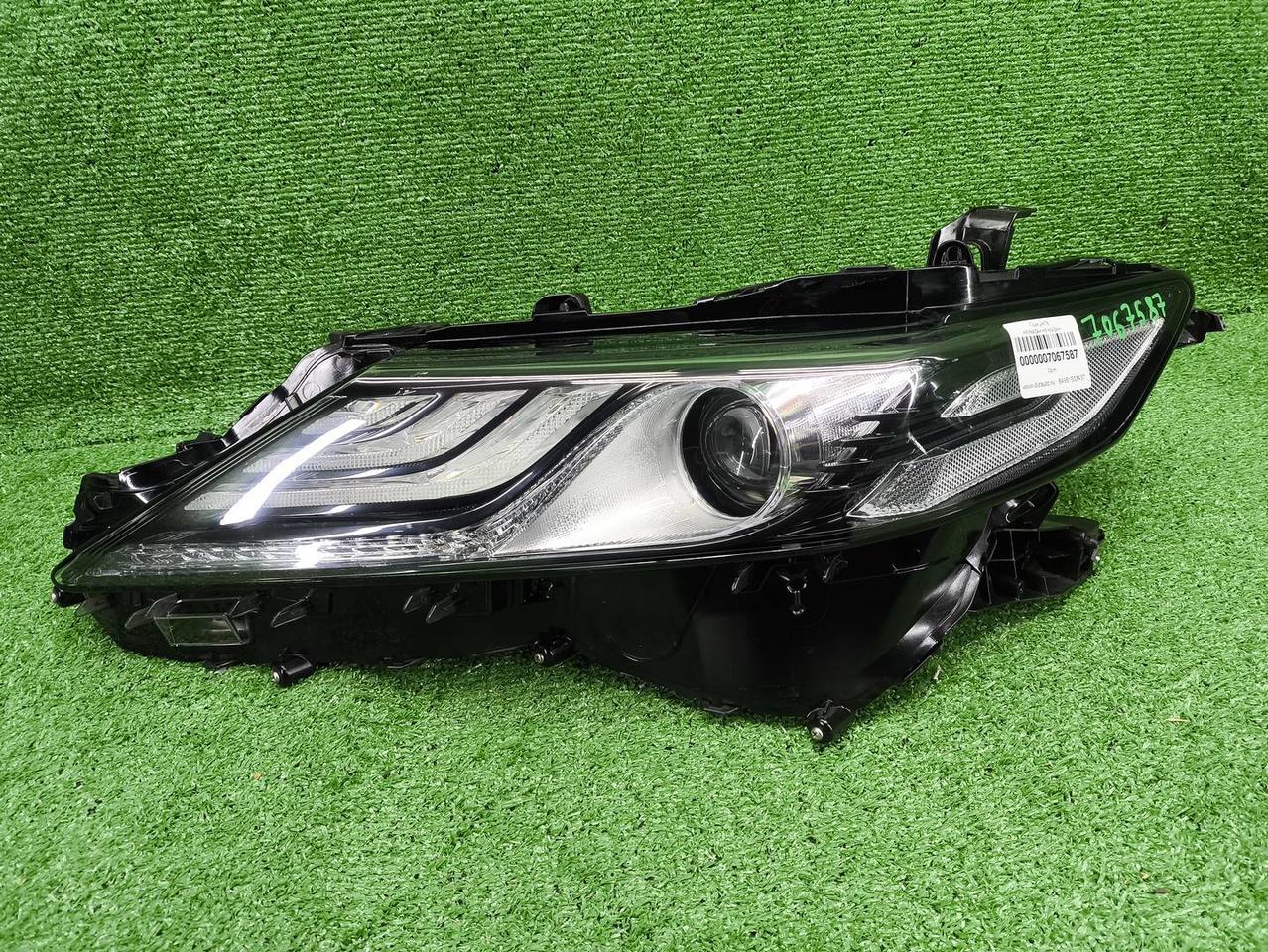 Фара левая Toyota Camry xv70 (2020-н.в.) LED Black