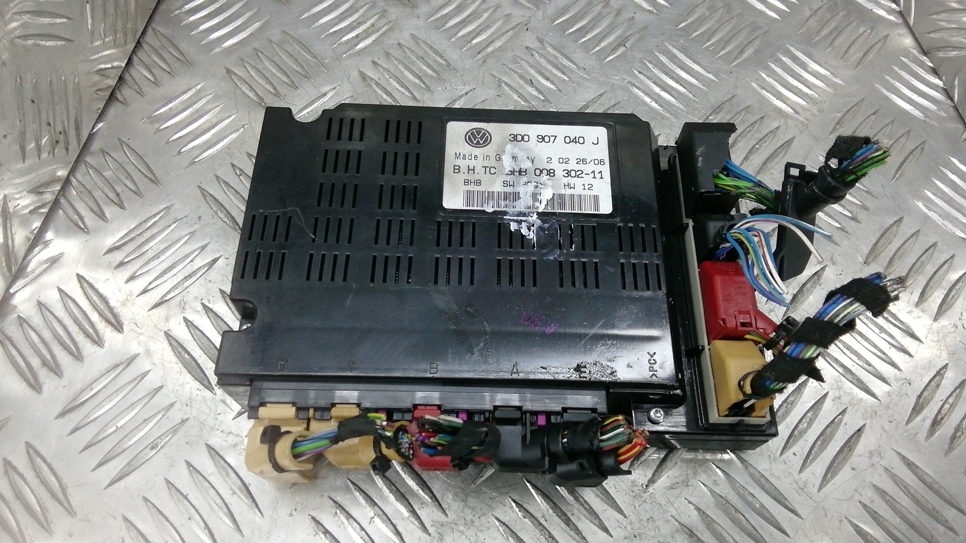 Блок управления печки и климат-контроля Volkswagen Phaeton 1