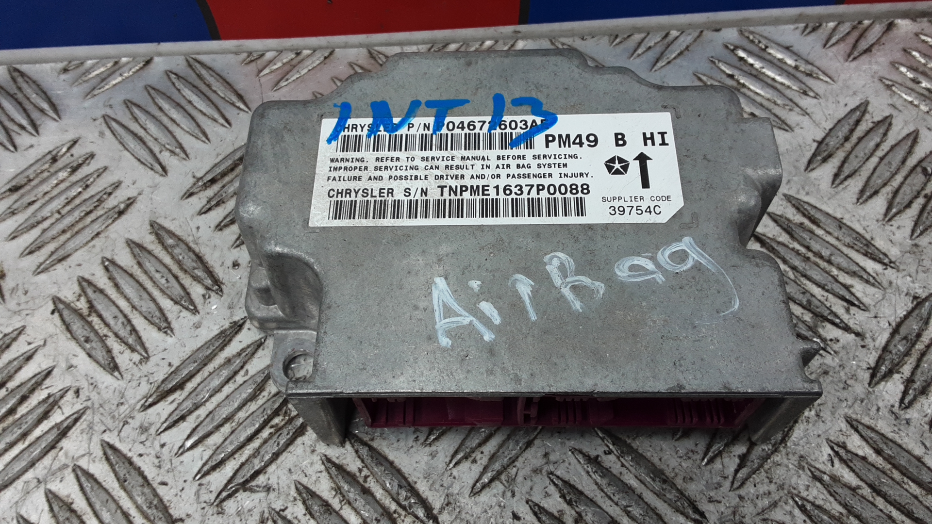 Блок управления airbag Dodge Caliber