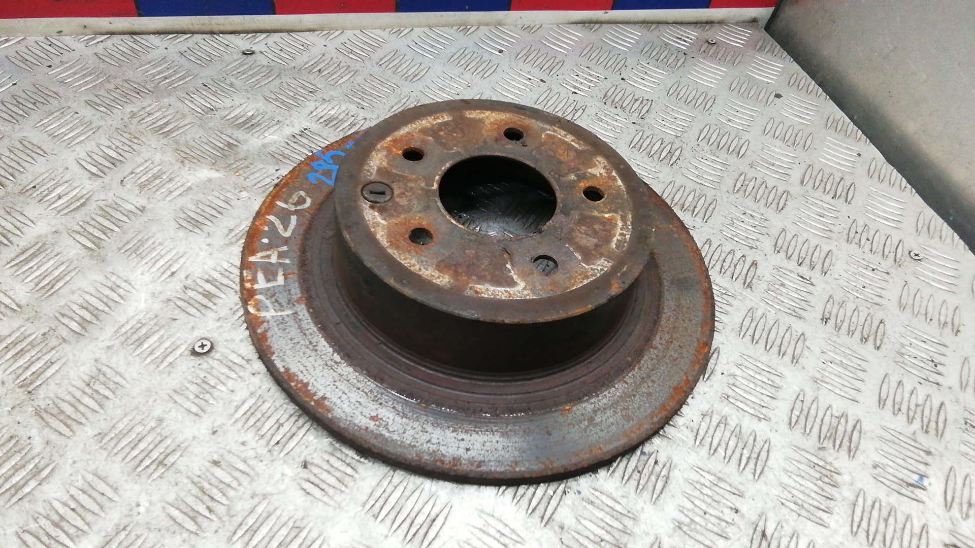 Диск тормозной задний Nissan Qashqai J10