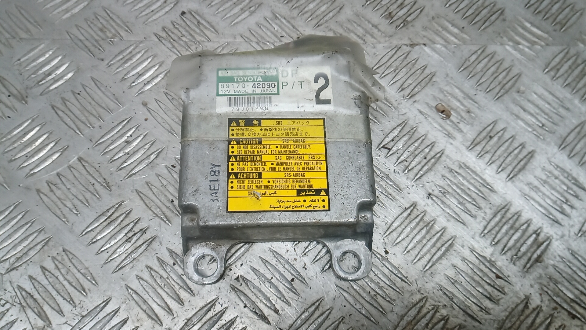 Блок управления airbag Toyota RAV4 XA20