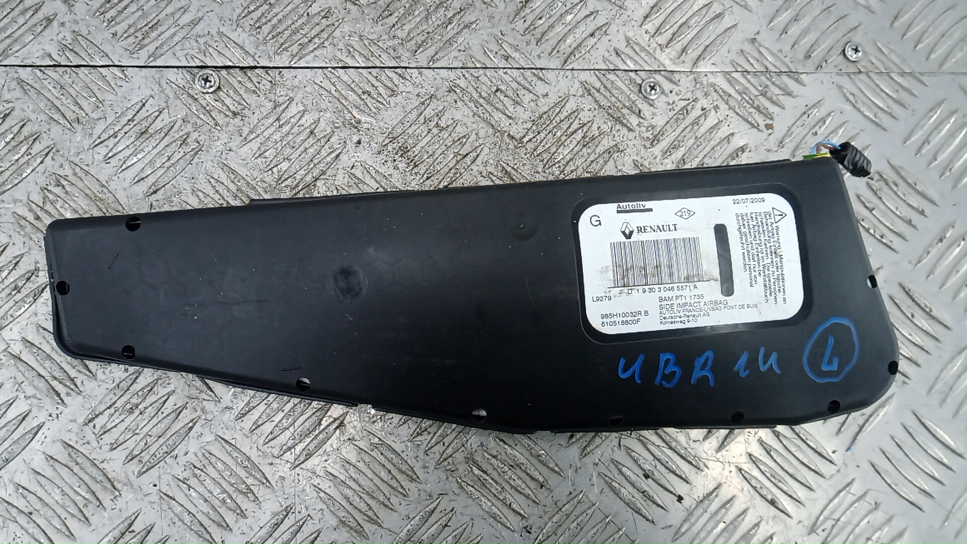 Подушка сидения водителя Renault Megane 3