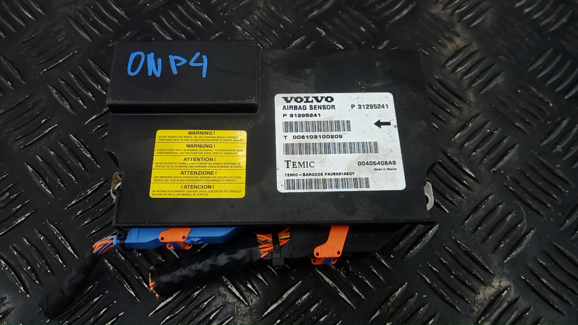 Блок управления airbag Volvo XC60 1