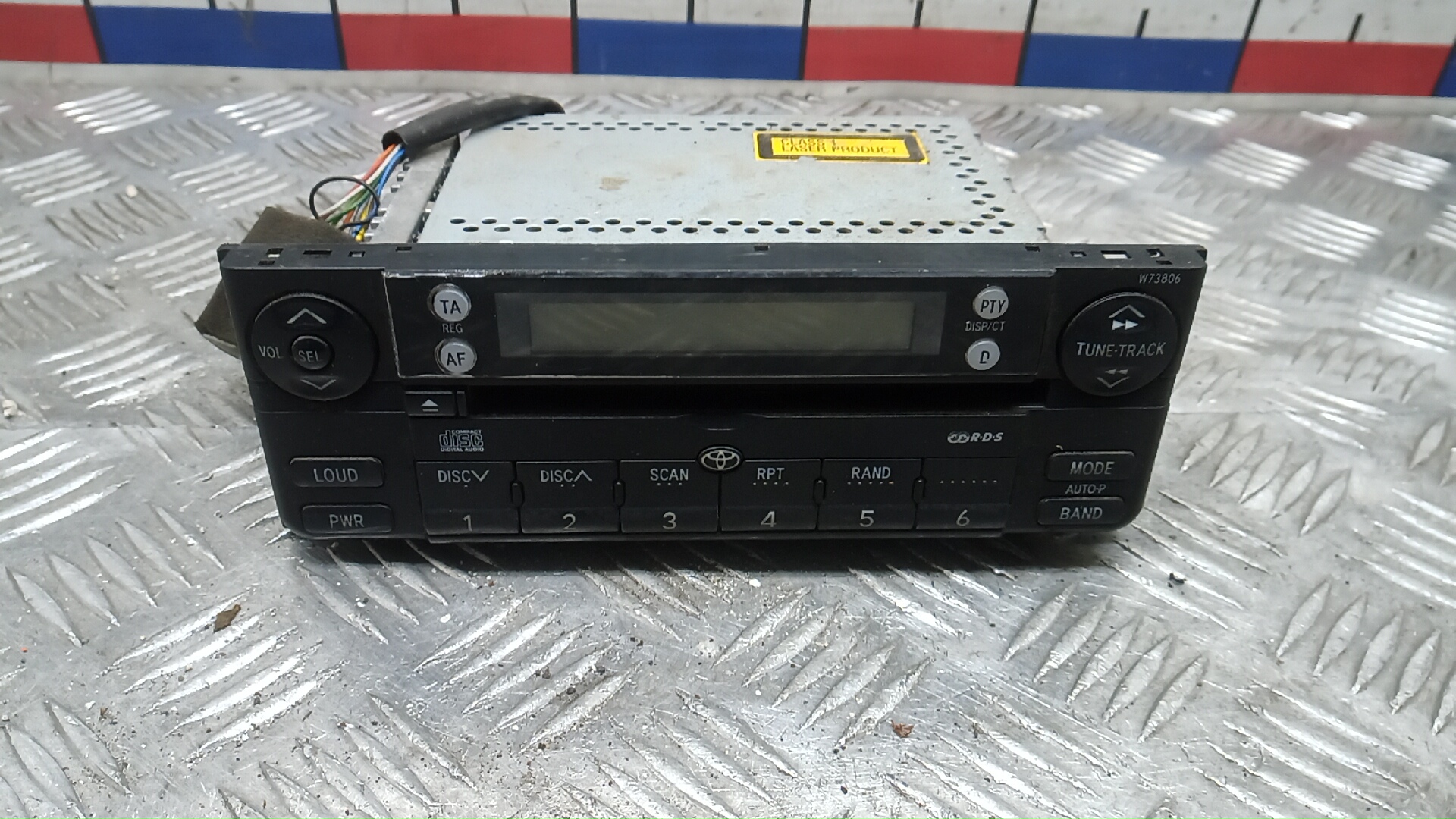 Магнитола Toyota Land Cruiser Prado J120