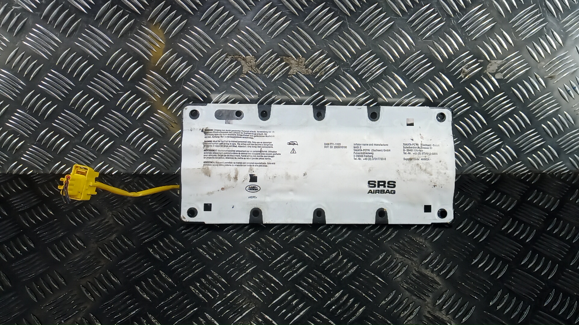 Подушка безопасности пассажира Land Rover Range Rover 3