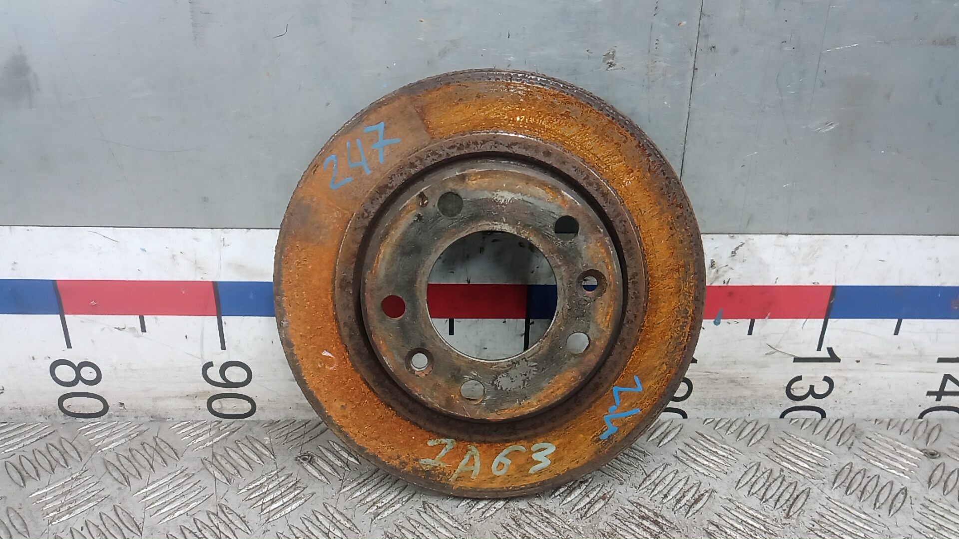 Диск тормозной задний Peugeot 308 2