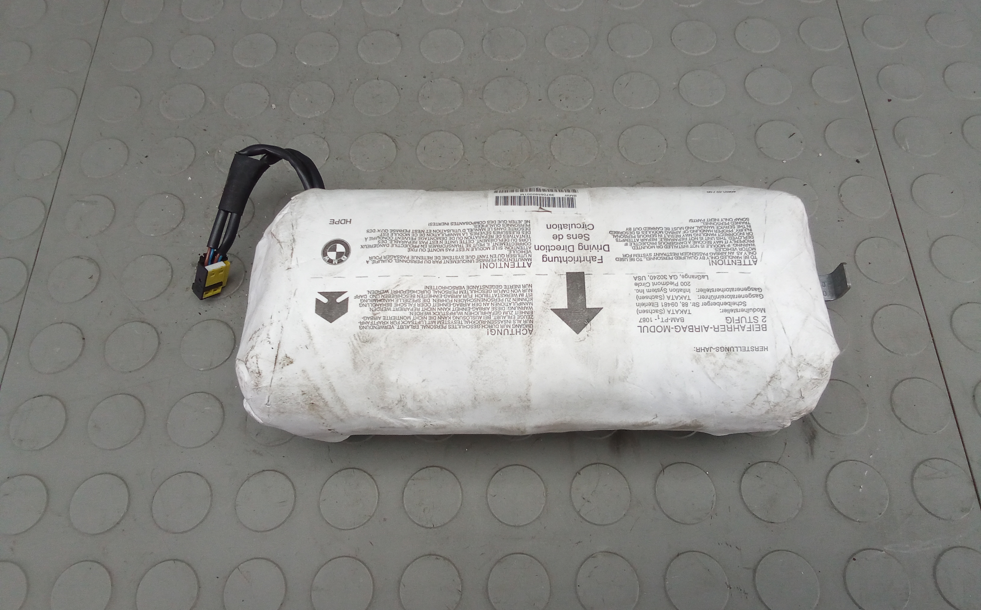 Подушка безопасности пассажира BMW 5 Series E39