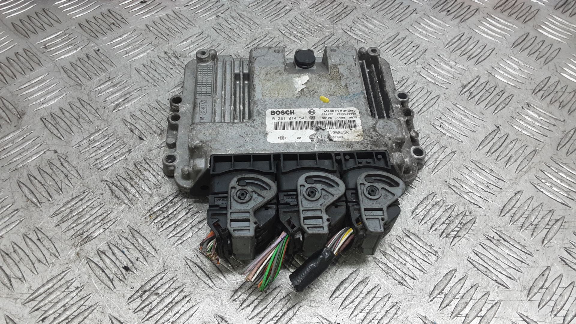 Блок управления двс Renault Scenic