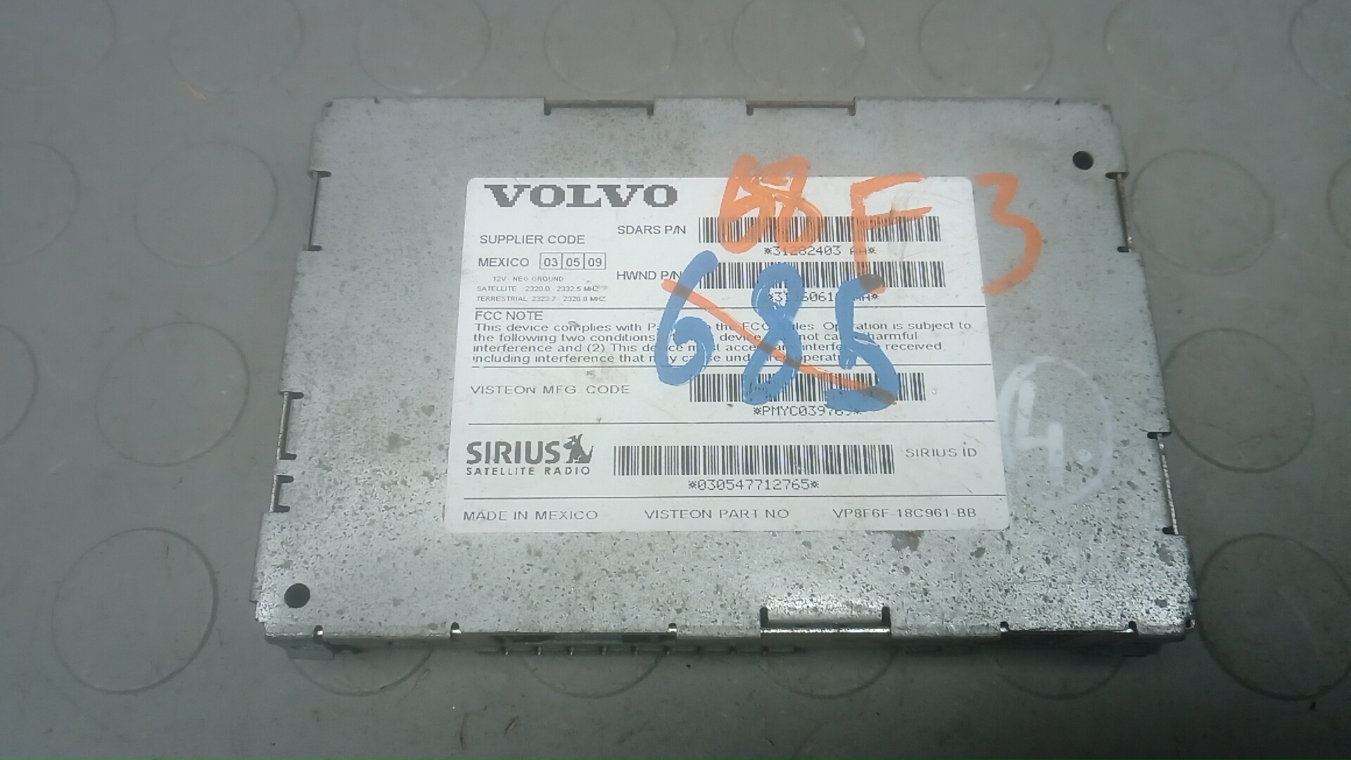 Блок управления Volvo XC60 1