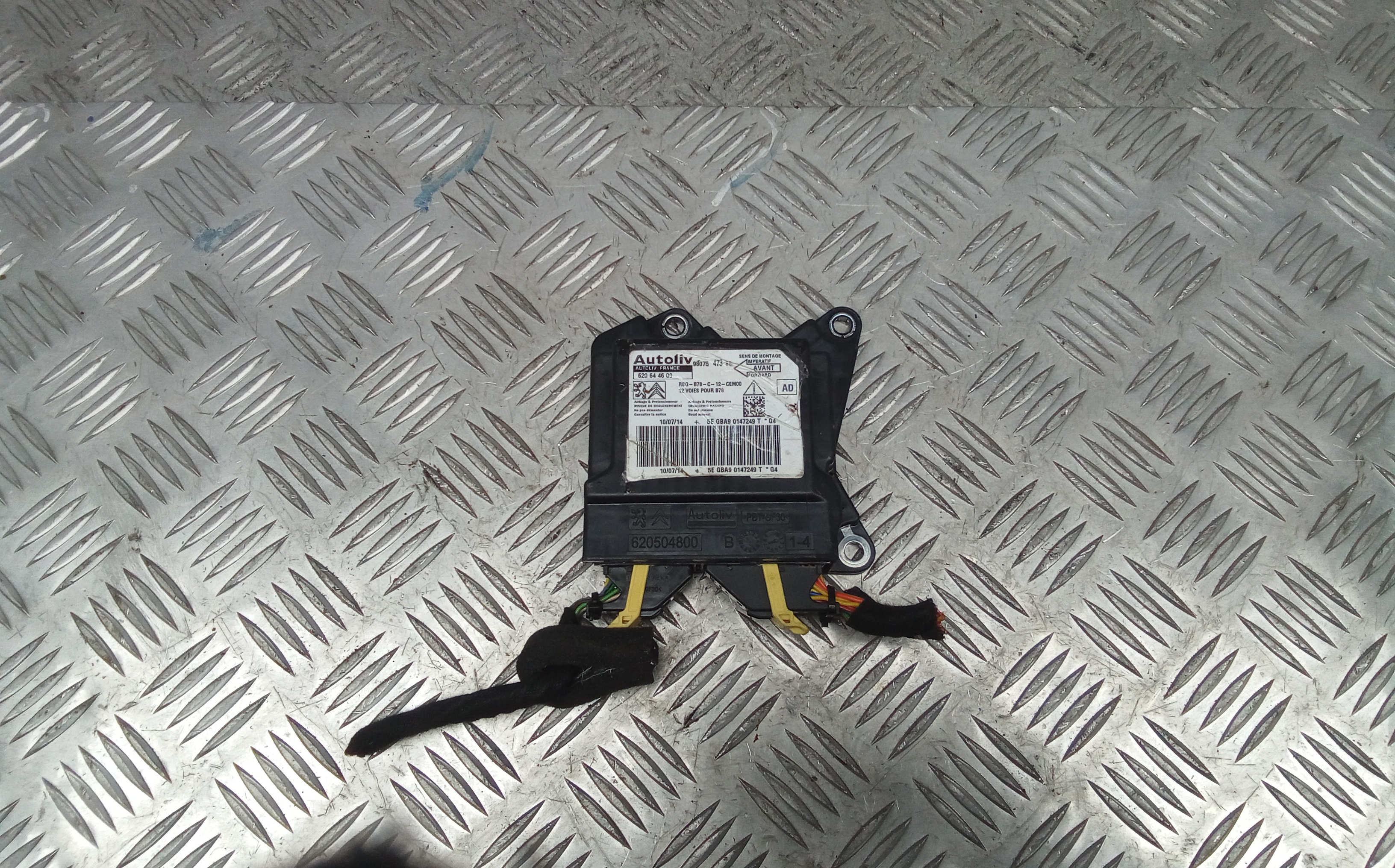 Блок управления airbag Citroen C4 Picasso 2