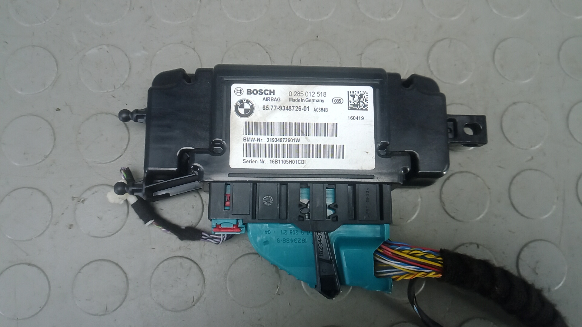 Блок управления airbag BMW 4 Series GT F36