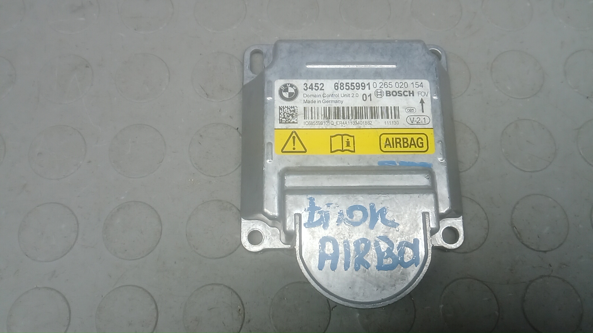 Блок управления airbag BMW X3 F25