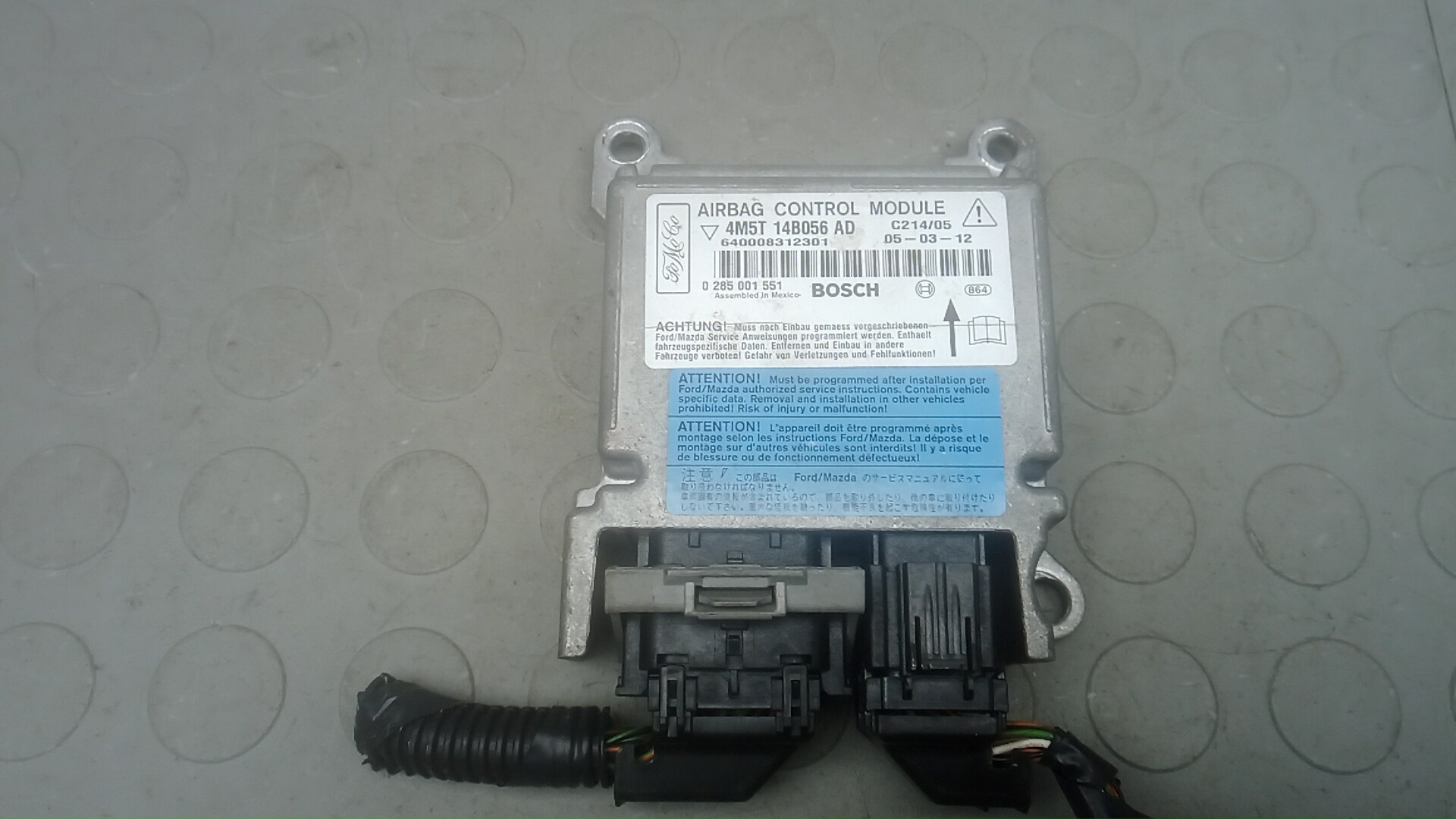 Блок управления airbag Ford C-MAX 1