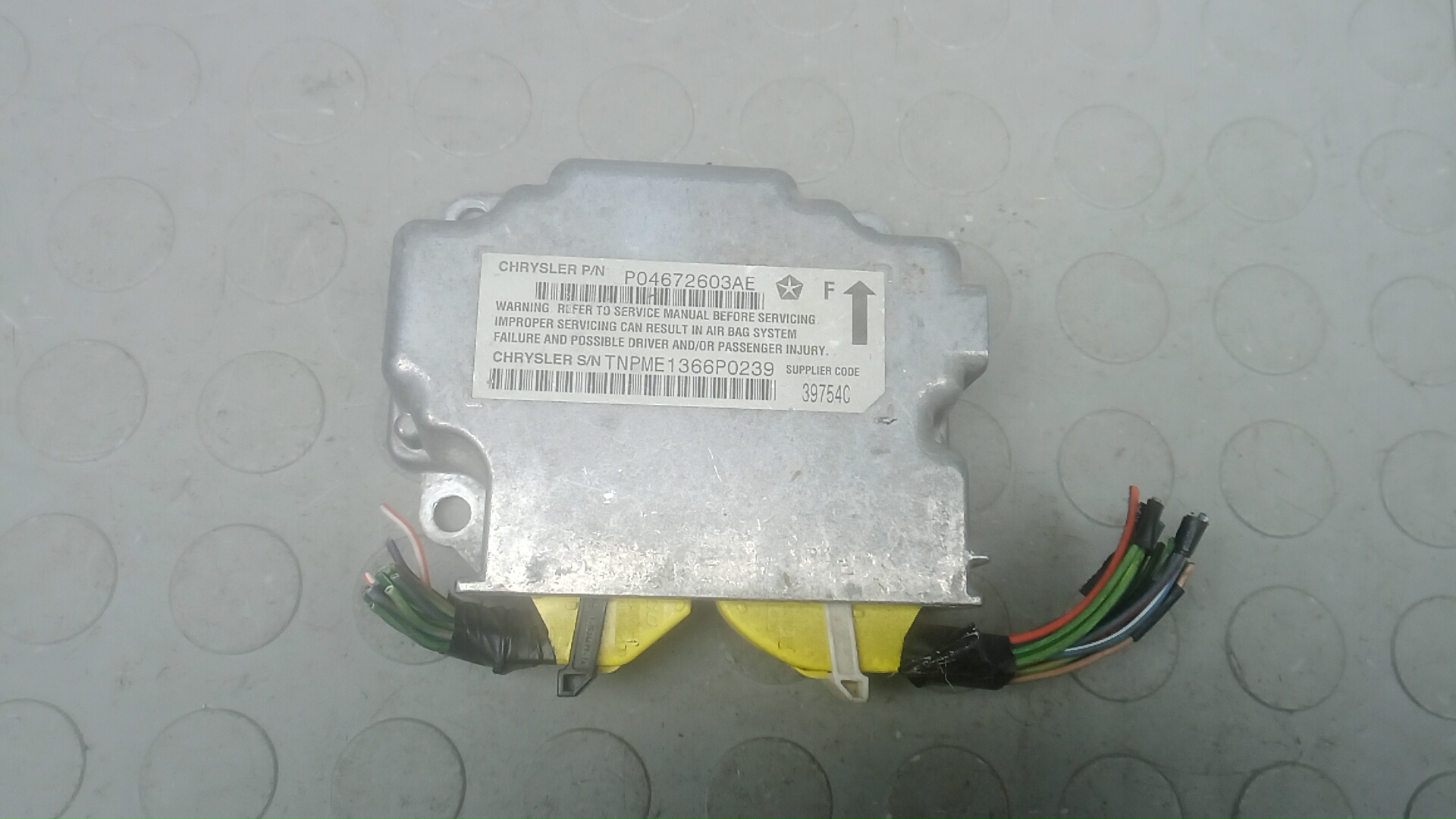 Блок управления airbag Dodge Caliber
