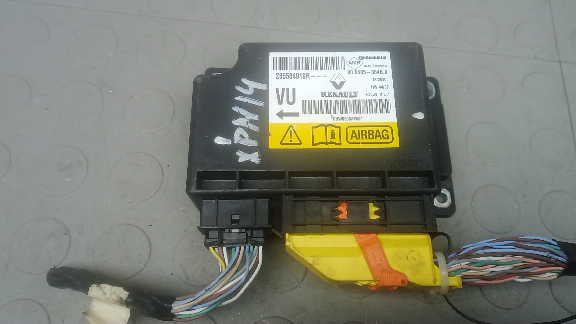Блок управления airbag Renault Scenic 3