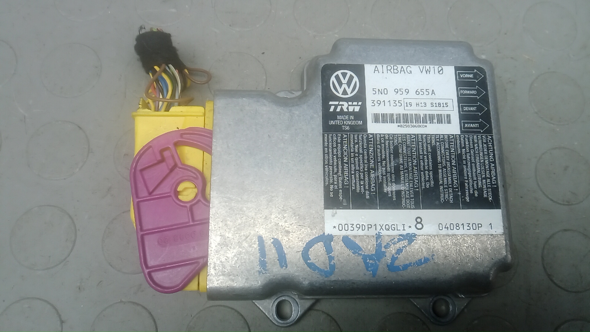Блок управления airbag Volkswagen Tiguan 1