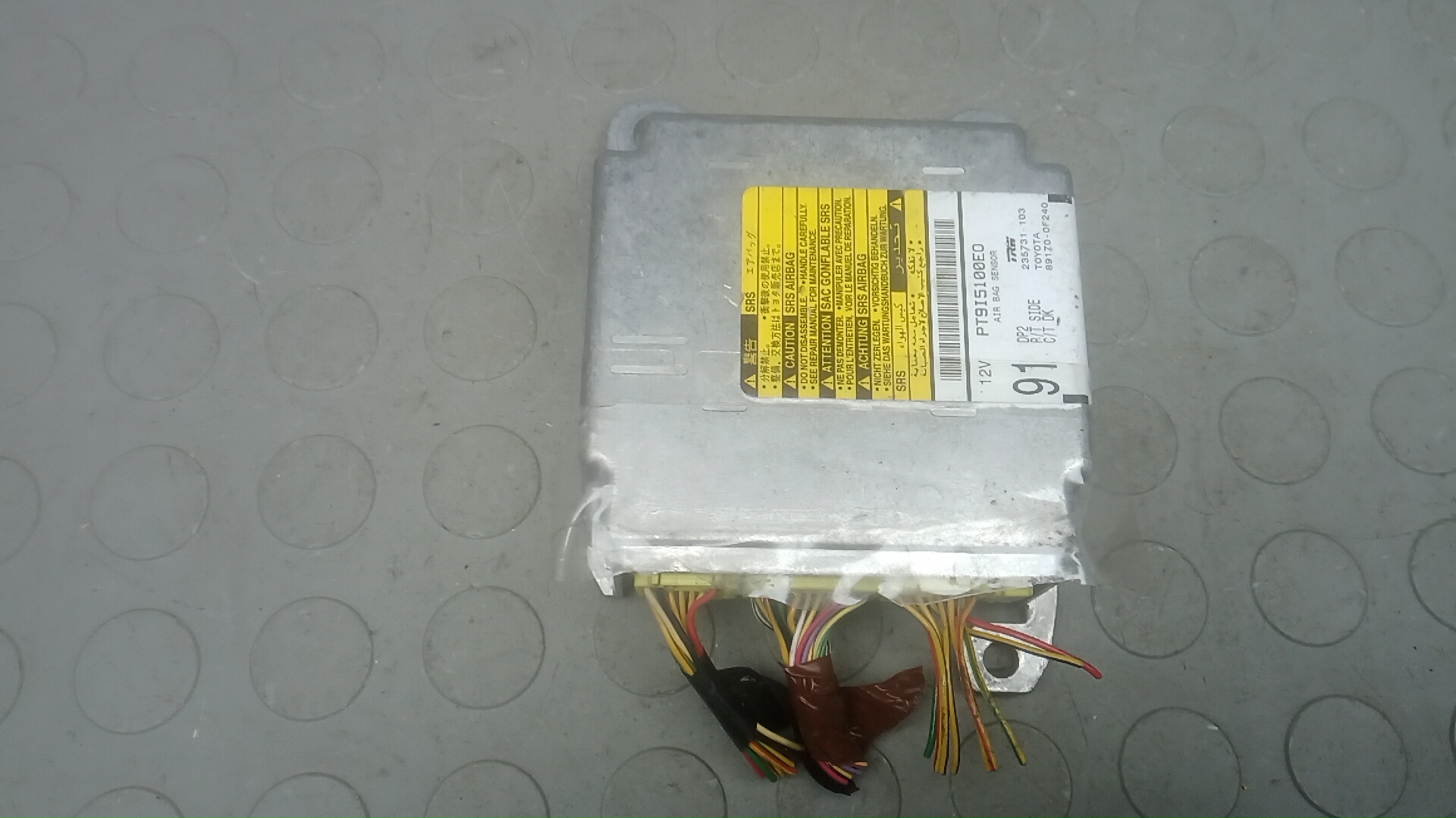 Блок управления airbag Toyota Corolla Verso 2