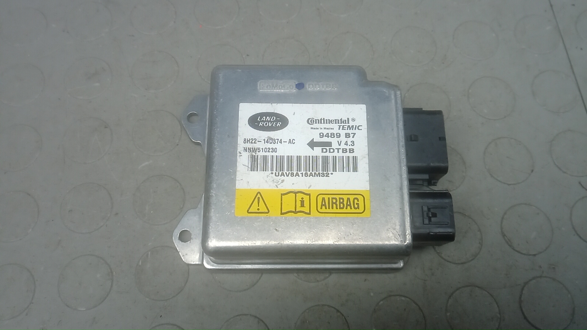 Блок управления airbag Land Rover Range Rover 3