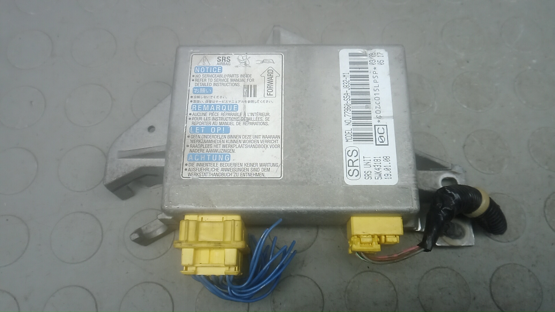 Блок управления airbag Honda Civic 7