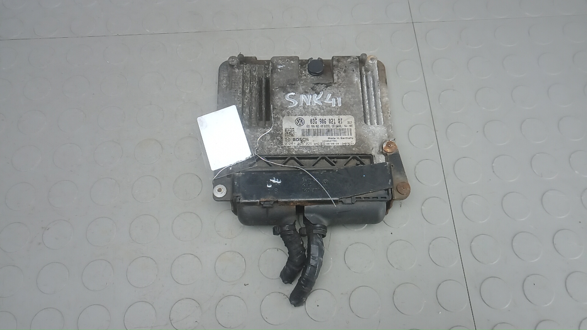 Блок управления двс Skoda Superb