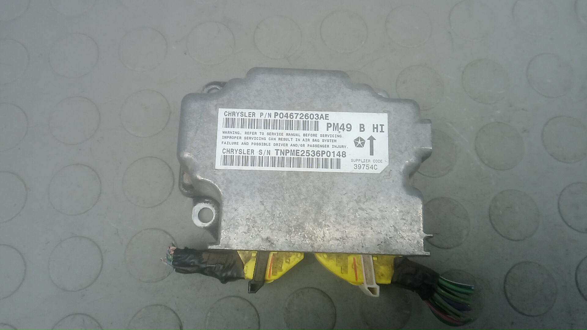 Блок управления airbag Dodge Caliber