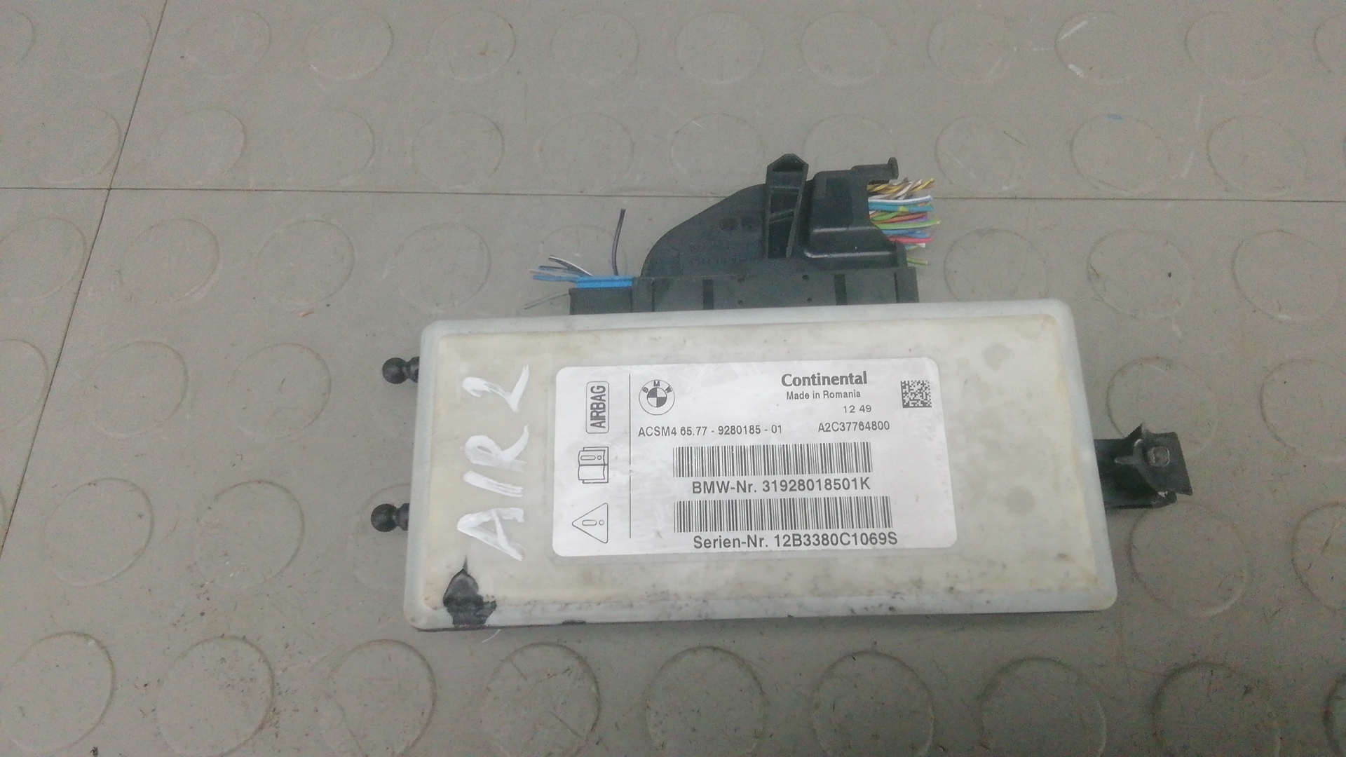 Блок управления airbag BMW 7 Series F01
