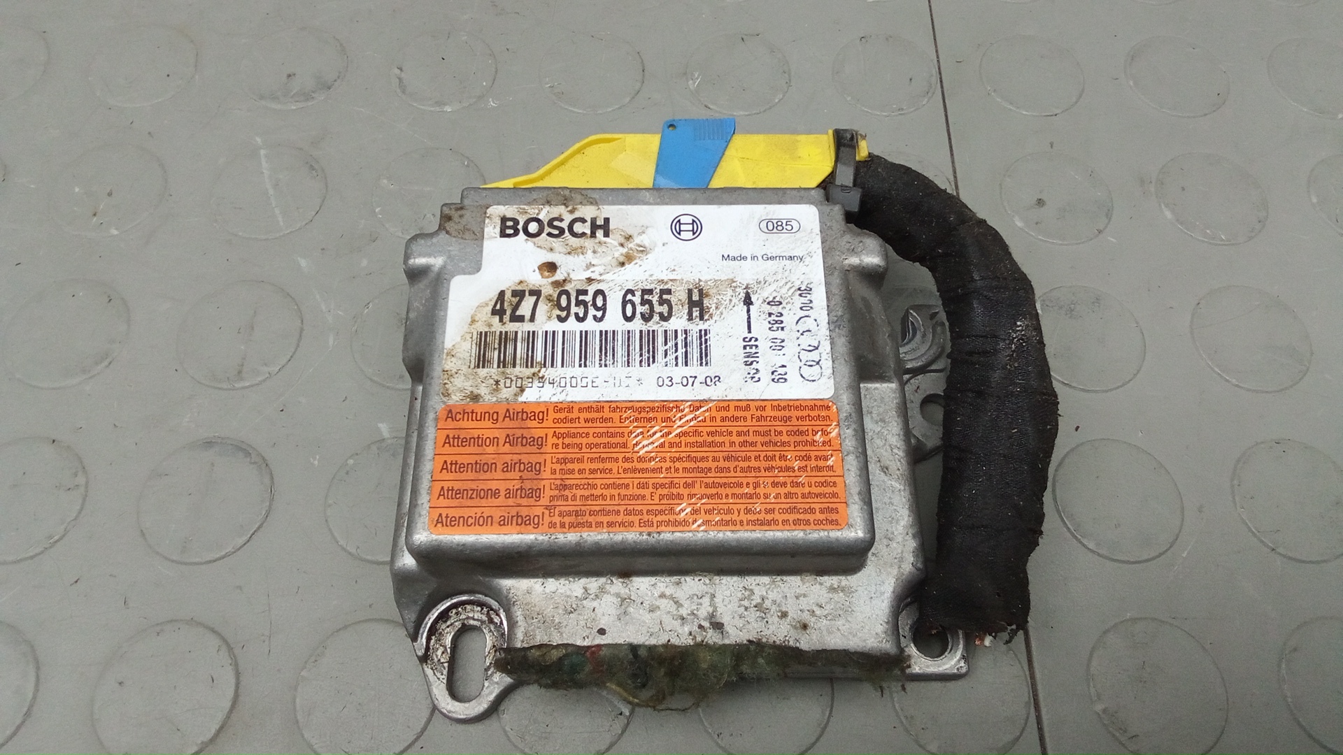 Блок управления airbag Audi A6 Allroad C5