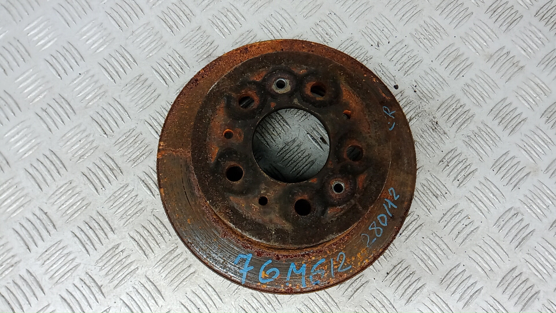 Диск тормозной задний Peugeot Boxer 3