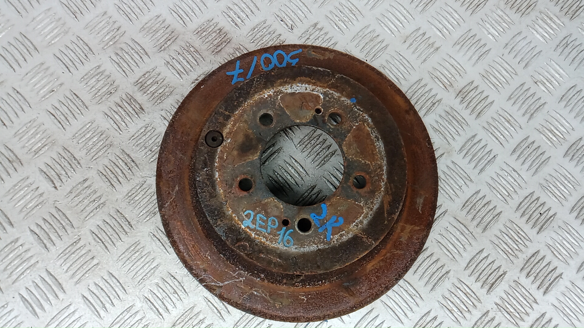 Диск тормозной задний Mitsubishi Outlander 2