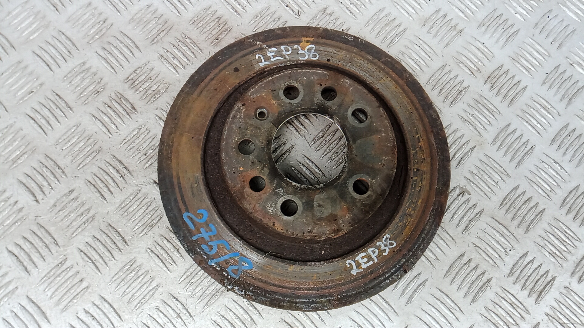Диск тормозной задний Opel Vectra C