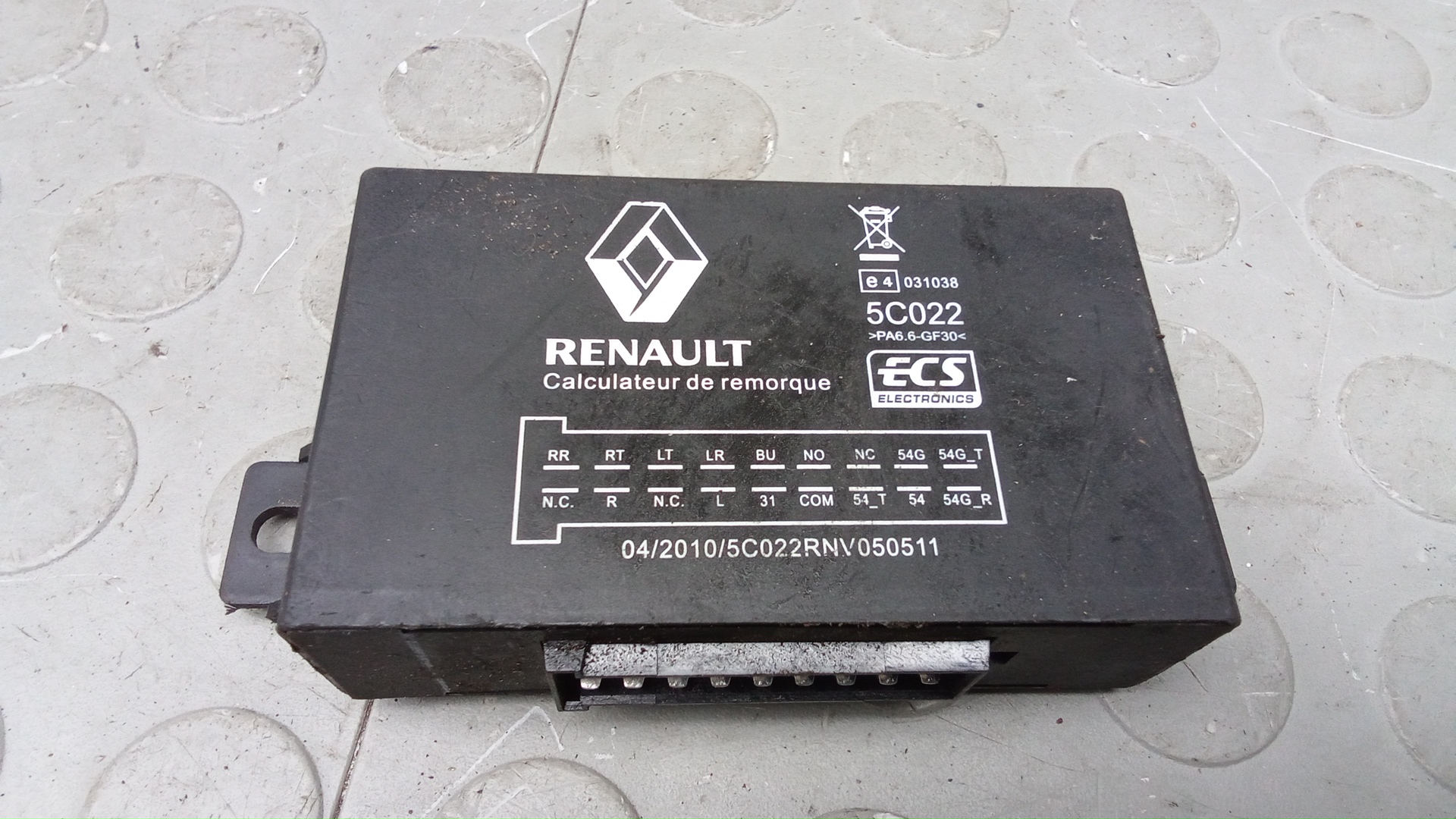 Блок управления Renault Scenic 2