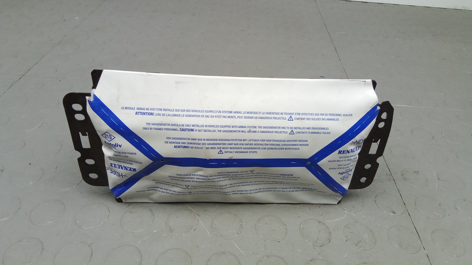 Подушка безопасности пассажира Renault Scenic 2