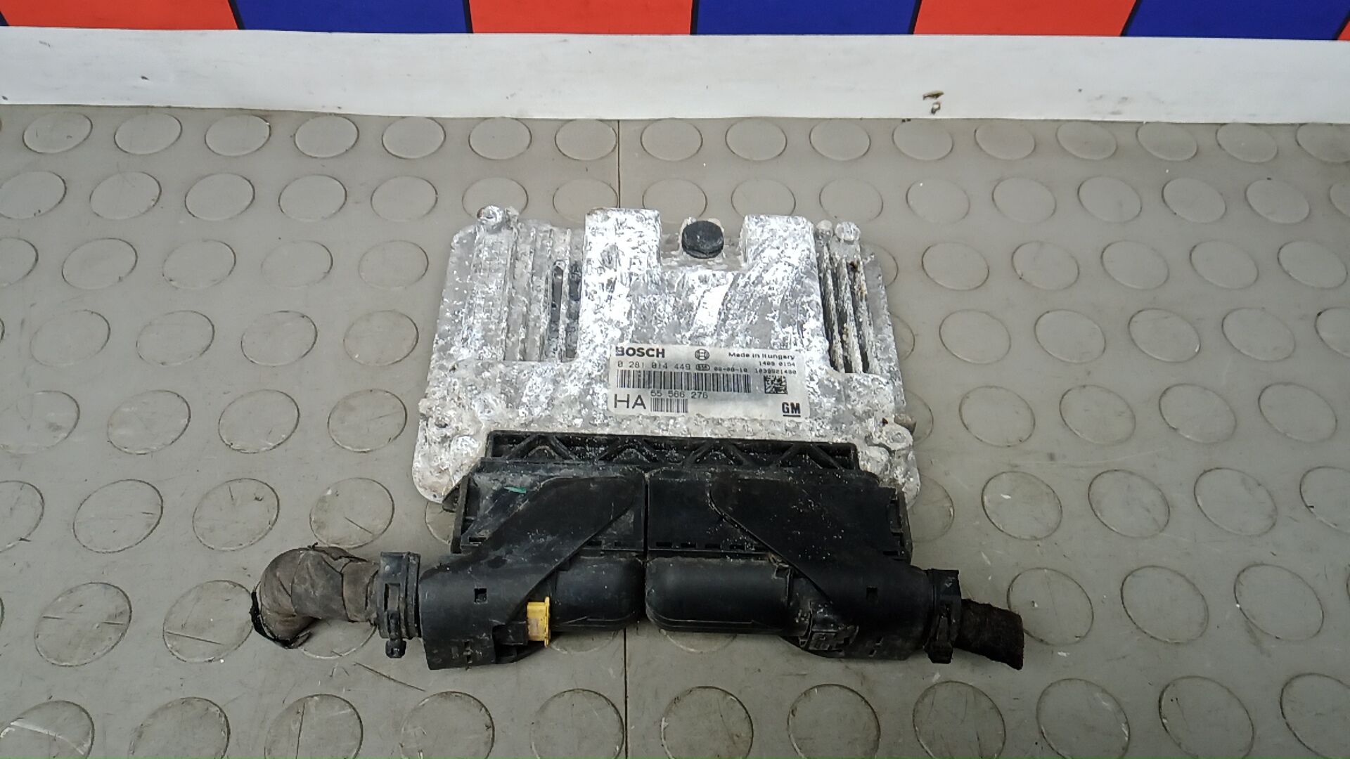 Блок управления двс Opel Vectra