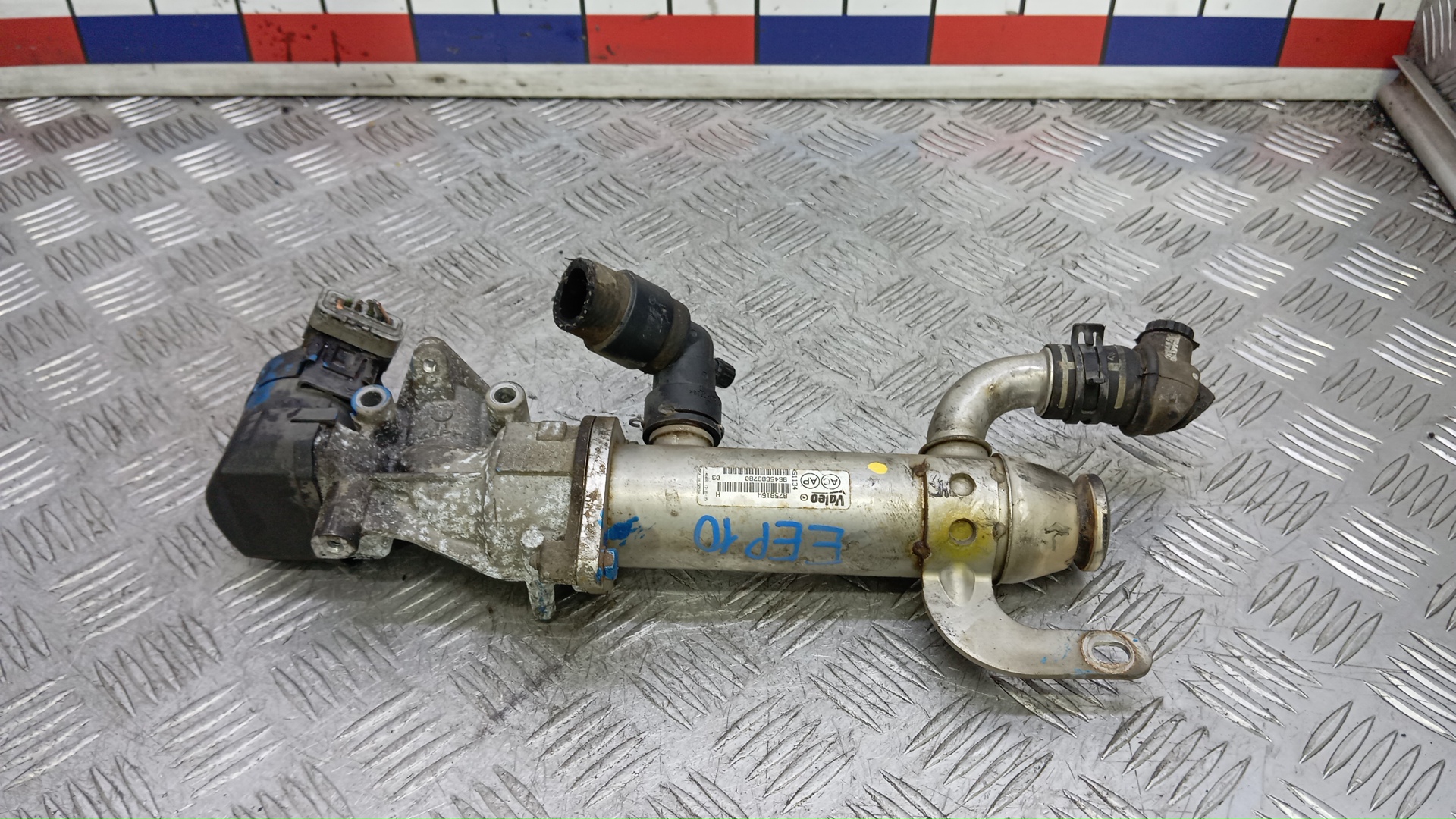 Клапан EGR дизельный Peugeot 407