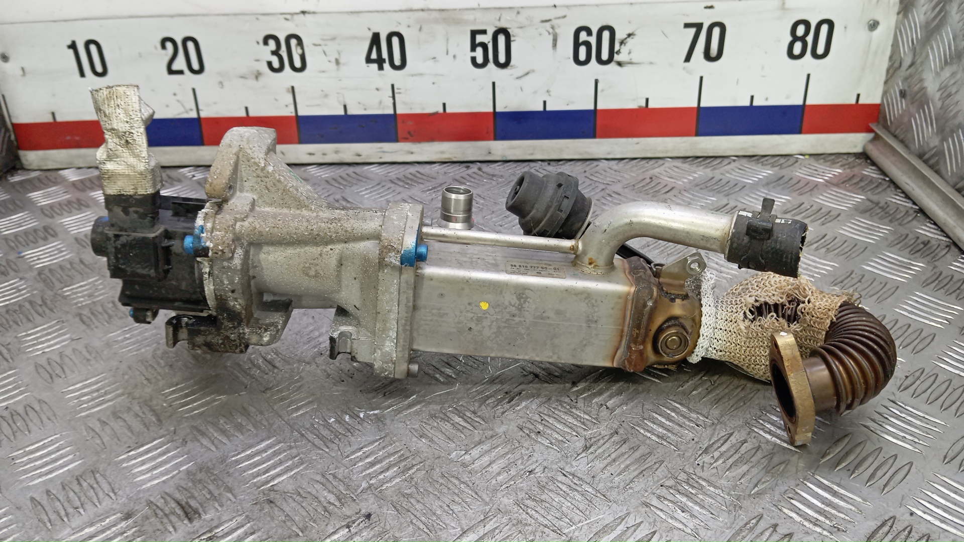 Клапан EGR дизельный Citroen C-Crosser